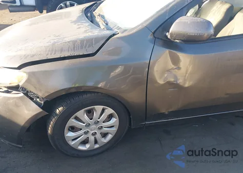 2012 Kia Forte Ex из США, поврежденный, VIN KNAFU4A21C5529824